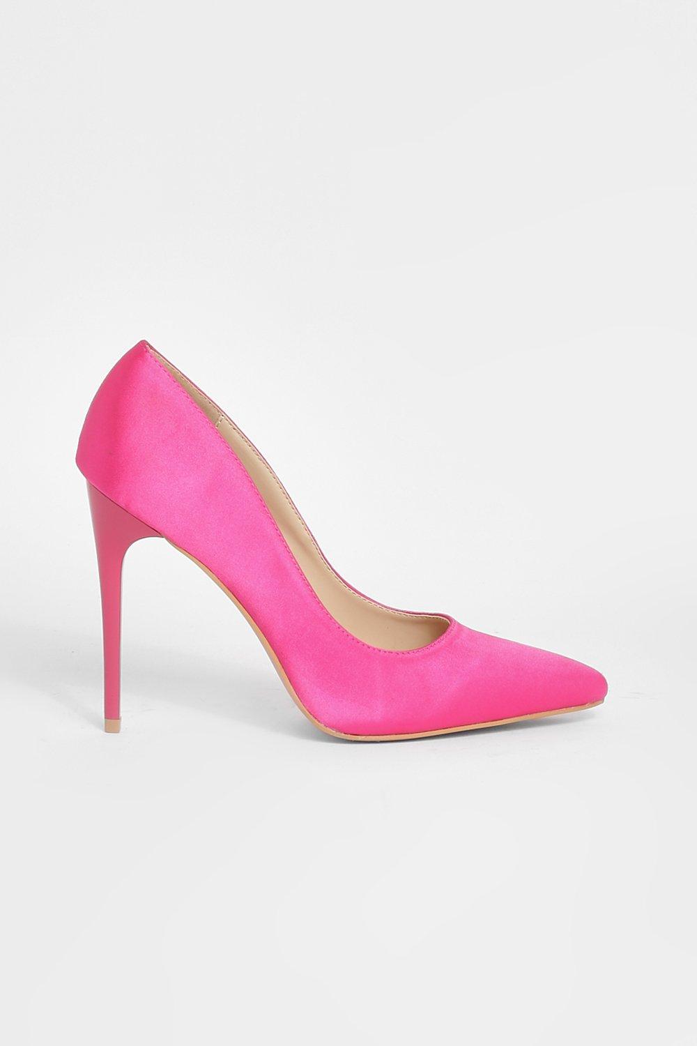 Pink stiletto outlet shoes